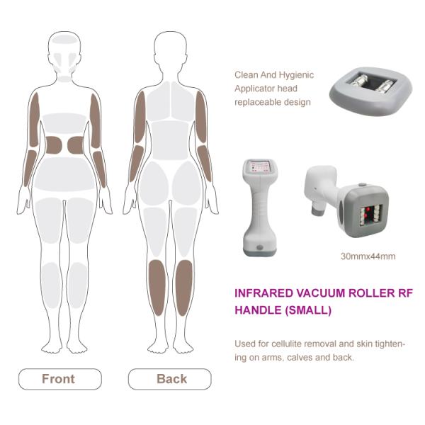 Cellulite Slimming Machine Infrared RF Body Vacuum Roller