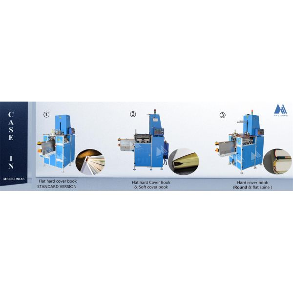 Semi-Automatic Notebook Binding Machine with 1.5kw Power 17 PCS/MIN Speed and 60mm Thickness for Soft Cover and Children Books