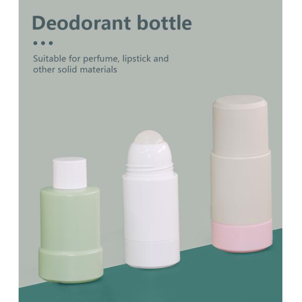 50g 75g PP Refillable Replaceable Deodorant Stick Packaging Body Roll On Refill Packaging Container