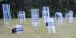 PC Anti Riot Shield Transparent Polycarbonate Shield Security Protection