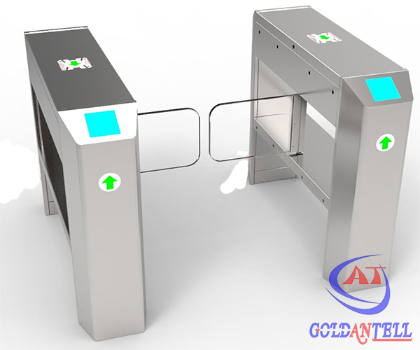 VIP And Disabled Automatic Pedestrian Swing Gate Access Control Smart Alarm Device