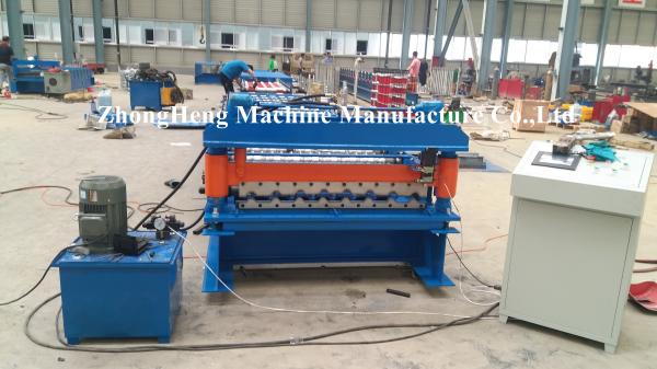 Buy Zinc / Aluminum Forming Machine 15 m / min Speed Roof Sheet Bending Machine at wholesale prices