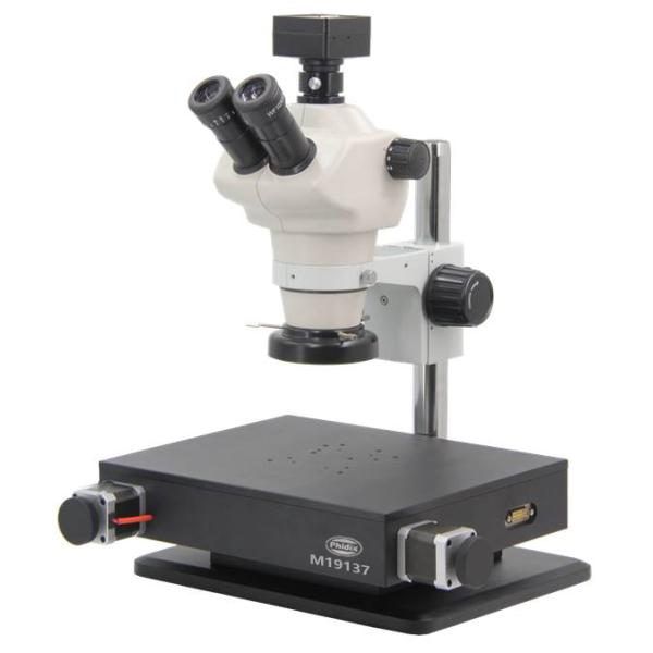 XY Motorized Measuring Microscope, Mono Zoom Body 3D Full Auto Stereo Microscope