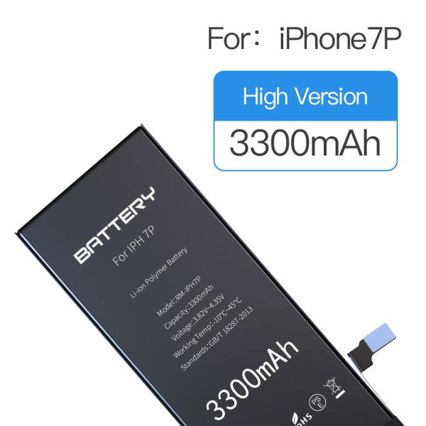 Zero Cycle Iphone 7 Plus Battery 3300mAh High Capacity Li ion Rechargeable Battery
