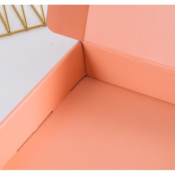 B Flute Corrugated Cardboard Package Boxes Gift Packing High Buffering