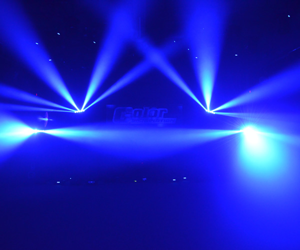 Rainbow Effects CREE Mini LED Moving Head Beam Stage Light with Infinite PAN Movement 50W