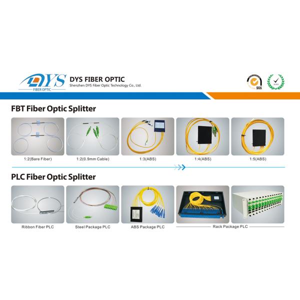 FTTH FBT Fiber Coupler Single Mode Multi Mode 1310nm 1550nm