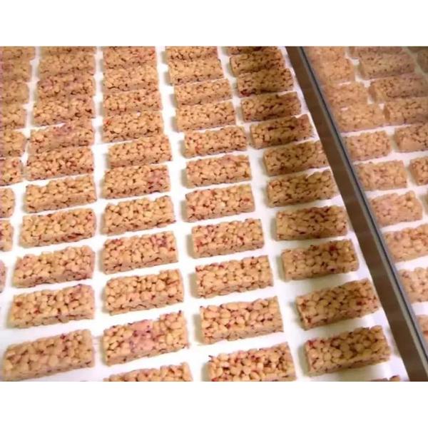 New Condition Puffed cereal bar Making Machine Cutting Line with Touch Screen