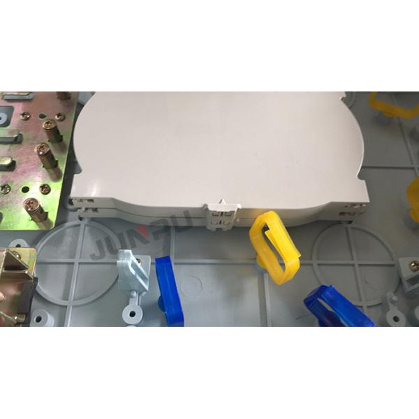 Wall Mounted Fiber Optic Distribution Box , 16 Core Optical Network Terminal Box