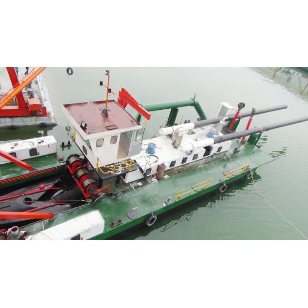 15m Dredging Depth Non Self Propelled Diesel Engine Cutter Suction Dredger Vessel for Sand Mining And Sludge Dredging