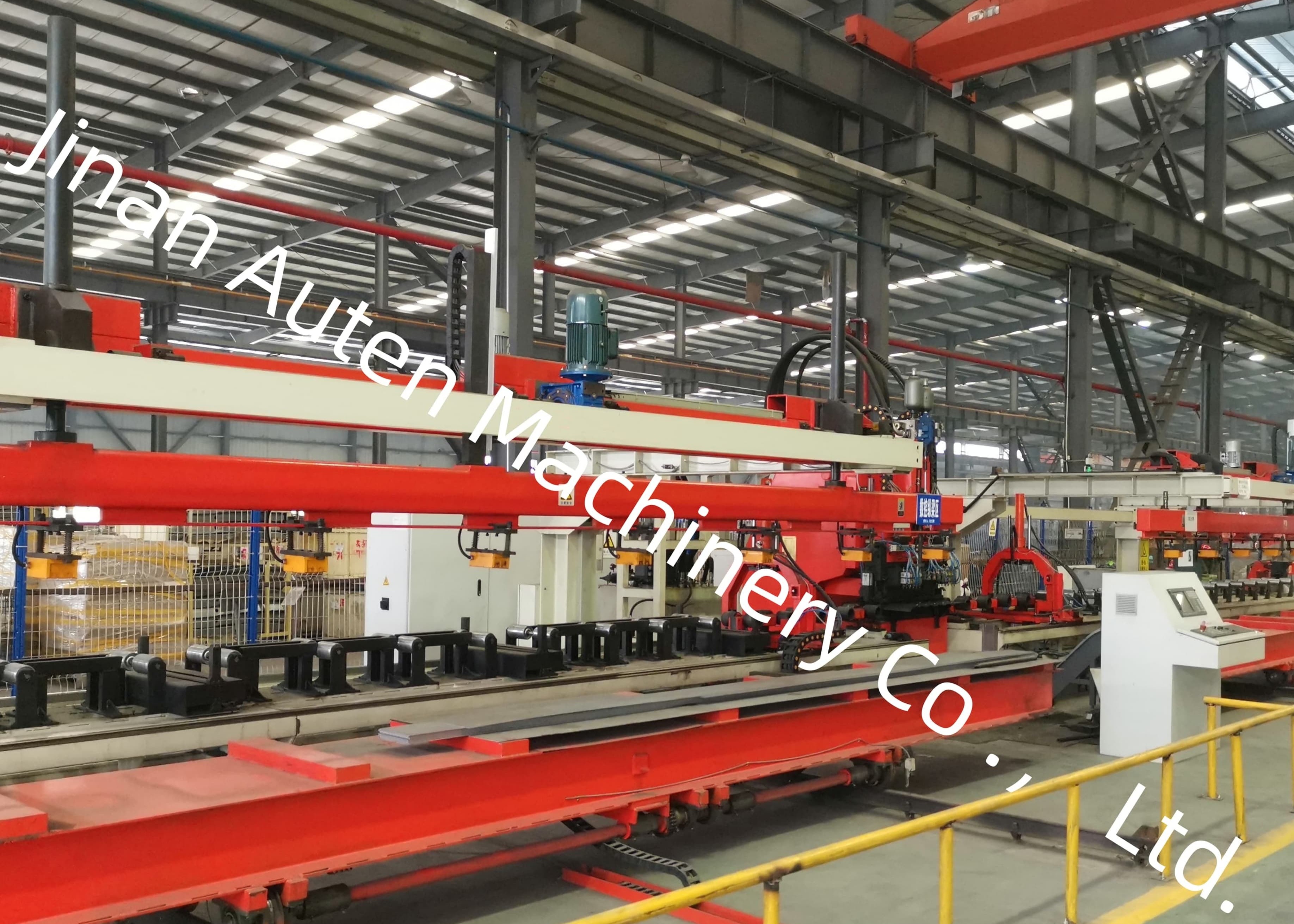 Servo-Driven Automobile Longitudinal Beam Flat Plate CNC Punching Line