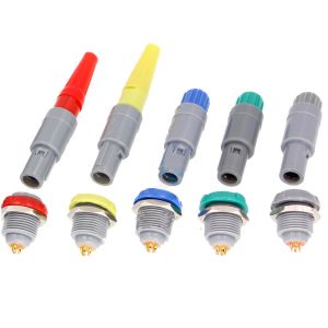 Electrical Push Pull Self-latching Plug Socket Replacement Plastic Tube