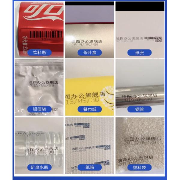 Quick Drying Ink Portable Hand Held Date Printer for Semi-automatic Carton Box Printing