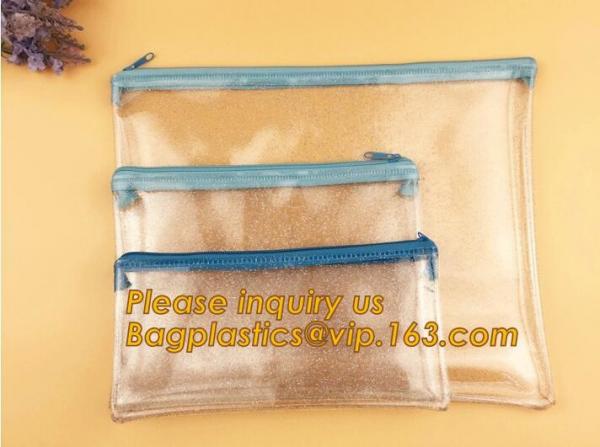 Holographic Zipper Slider Zip Lock Bubble Bag,Cosmetic Zipper Bag/Rose Gold Slider Bubble Bag with Logo,Slider Bubble Zi