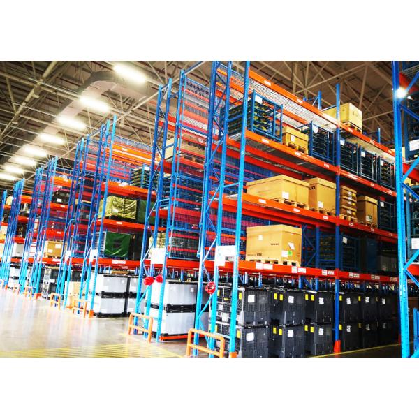 Single Depth Heavy Duty Pallet Rack Selective Pallet Rack Beam Racking