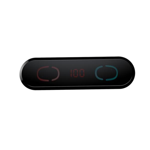 Digital Display Mini In-Ear TWS Earbuds Wireless HiFi Stereo Bluetooth Earphone with Aluminum-Alloy Charging Case
