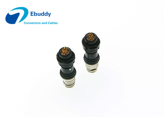 compatible 10pin Fischer Cable Connector 103 size 10pin Circular PCB board female connector