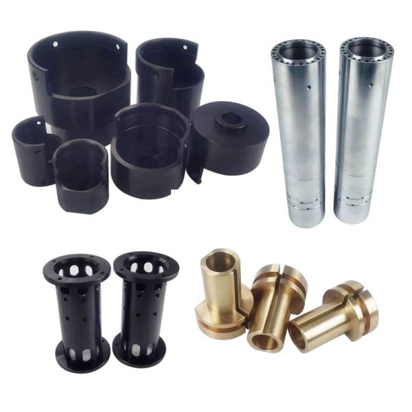 Surface Roughness Ra 0.4-1.6 μm CNC Turning Parts with Processing Method CNC Turning Clear Anodize and Sand Blasting Finishing