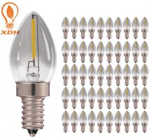 Quality C7 LED Night Light Bulb 0.5W E12 E14 LED Candelabra Decorative Filament Led Light Bulbs for sale