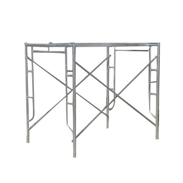 5-Ton Loading Capacity Anti Slip Scaffold Frame Rust Resistant Easy Assembly For Construction Site