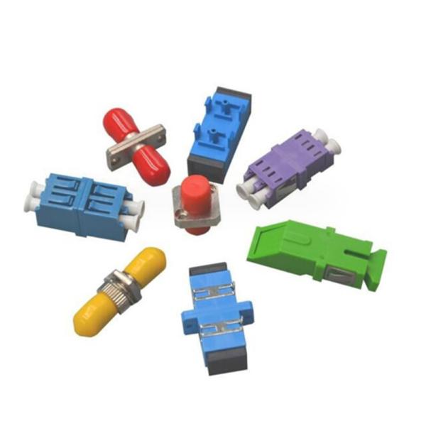 SC-SC Fiber Optic Adapter with Simplex Fiber Count, Plastic Transparent Shutter, and Customized Length for Reliable Connections