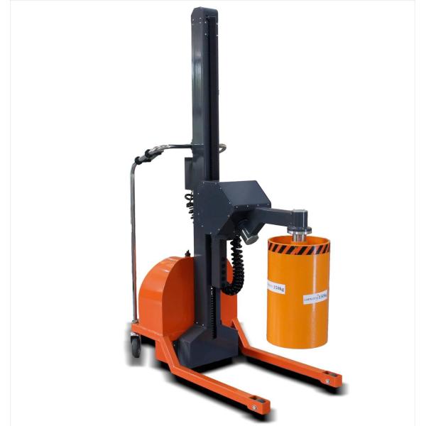 Semi Electric Pneumatic Roll Turner Stacker For Packing Industry