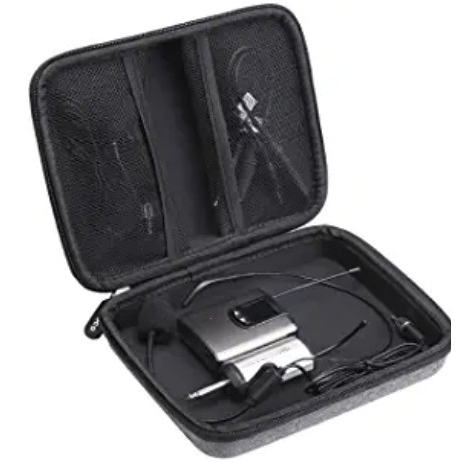 High Density EVA Hard Case mesh pocket For Wireless Headset