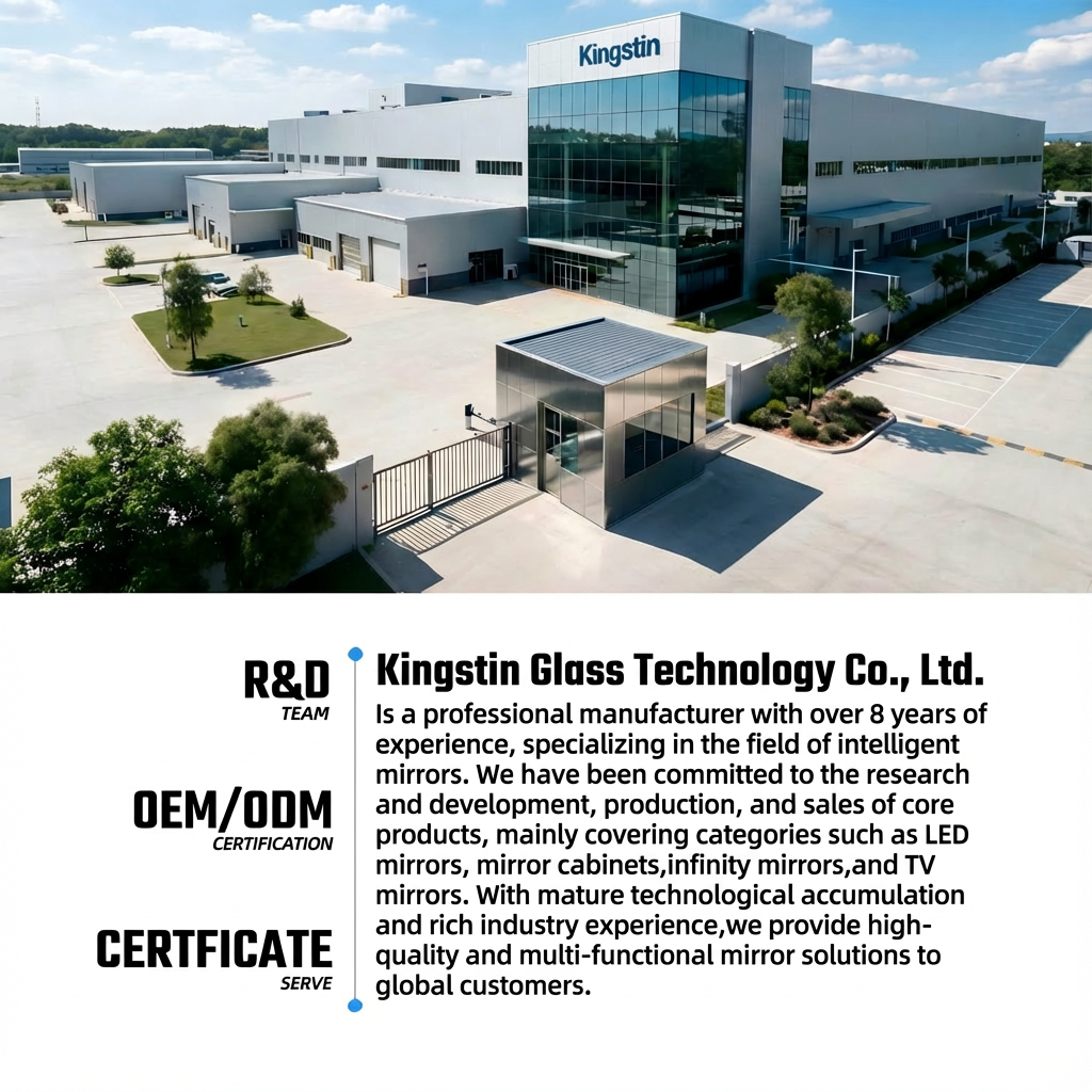 Kingstin Premium 5mm Custom Size Rectangular Glass Panel, Modern Interior Renovation Glass for Luxury Home & Office Decoration