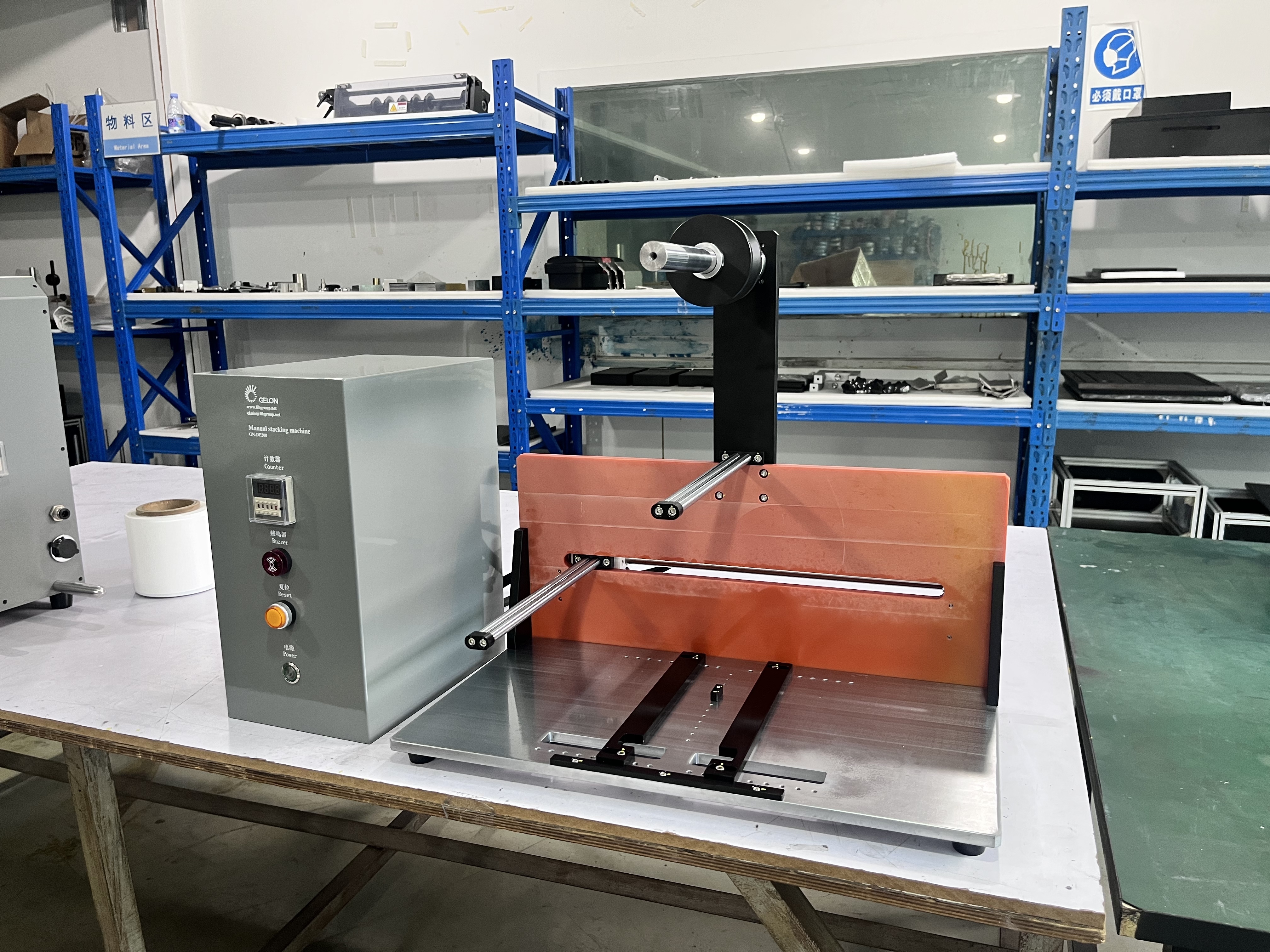 Manual Stacking Machine Lithium Ion Battery Pouch Cell Large Compatible Stacking Equipment