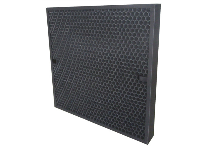 Buy cheap Panel Activated Carbon Primary Air Filter Aluminum / SUS 304 Frame Pre Filter from wholesalers