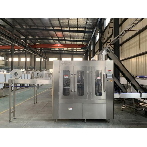 PLC Control Drinking Water Bottle Filling Machine For 200-2000ml Plastic Bottle
