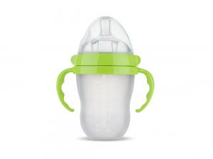 Quality Food Grade Baby Milk Feeding Bottle , Eco Friendly Breastfeeding Friendly Bottles for sale