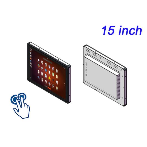 15-Inch Linux Touch Embedded Display for Healthcare Systems, Smart Vending Machines, Transportation Interfaces, and Entertainment Panels