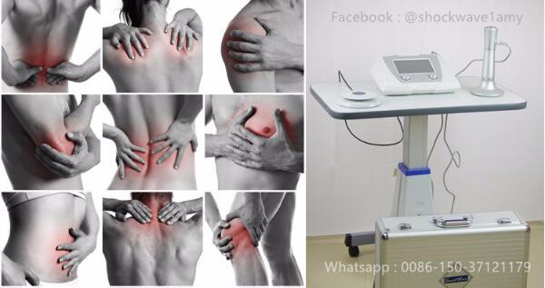 Magnetic Electric Shock Wave Therapy Machine for Physiotherapy Treatment