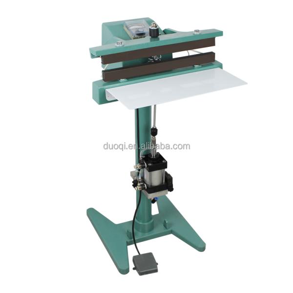 Plastic Packaging No Problem with SFLJ-400 Foot Pedal Sealer and 2 Side Heating Block