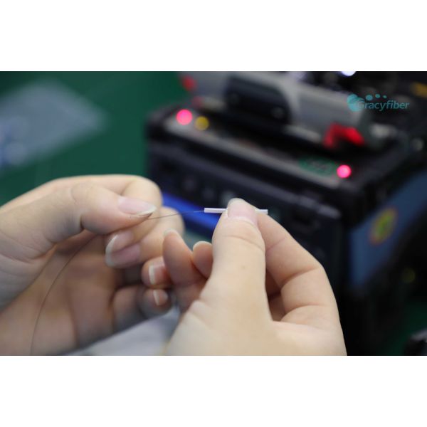 Single Mode Multimode Fiber Optic Components 1x4 Optical Splitter 4 Way Fiber Optic Splitter
