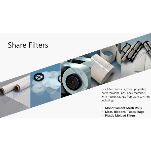PPS Filter Mesh 150μm Wire 340μm Opening 48% Open Area