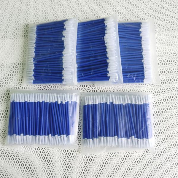 3" Short Sponge Q Tips Micro Pointed Polyurethane Foam Cleaning Swabs