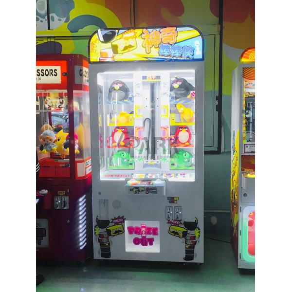 High Performance Crane Game Machine With Mini Keyboard , Toy Vending Machine