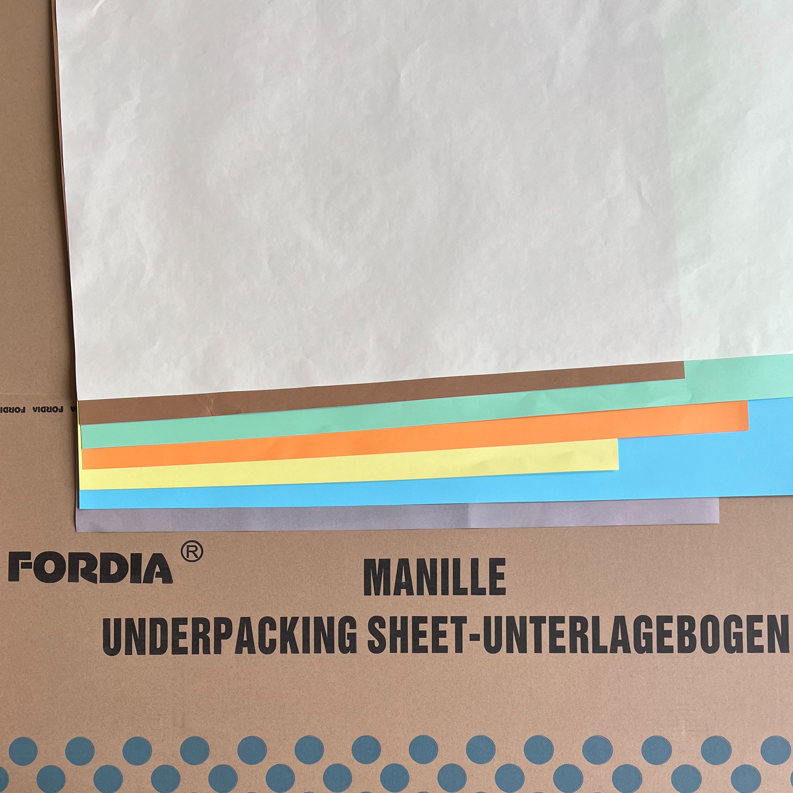 Offset Printing Underpacking Paper High Precision Calibrated Packing Sheet