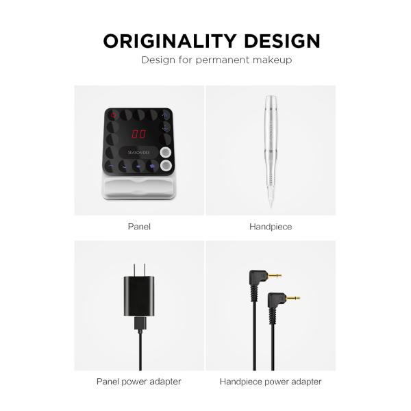 Touch Screen And Magnetic Control Digital Tattoo Machine / Permanent Makeup Equipment