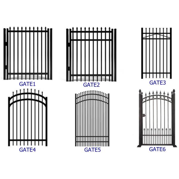 2.1mx2.4m Rails 40mm Garrison Security Fencing