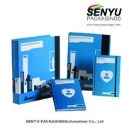Custom Made Iphone Case Carton Packaging Box Printing With Pet Window