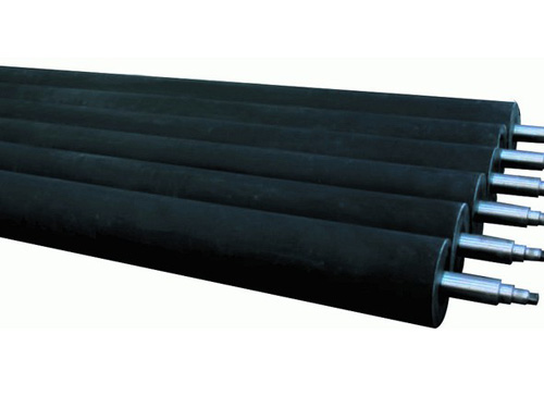 Rubber Covered Paper Machine Roll For Wire / Dryer / Press Section