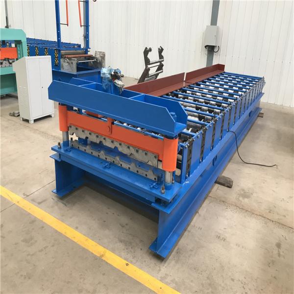 Automatic Aluminum Cold Roll Forming Machine 4KW 10 Meters/Min