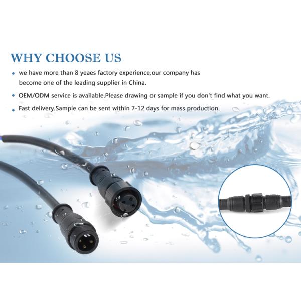 BLUE PVC M15 WITH CABLE