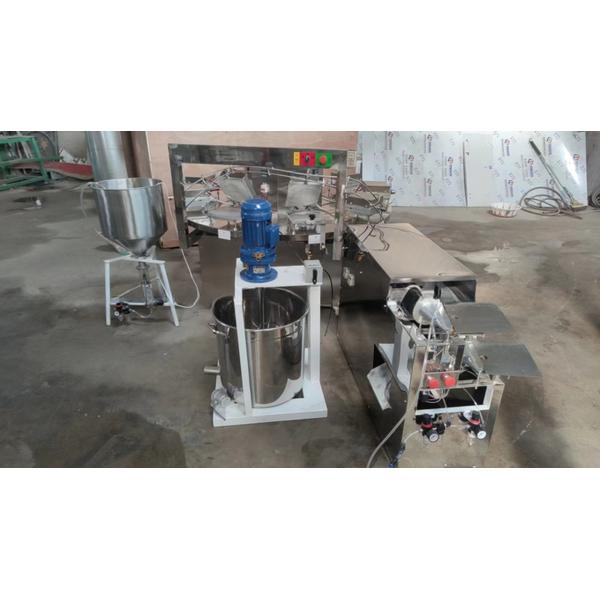 Customized Waffle Cone Baking Machine for Different Shape Rolled Ice Cream Cones