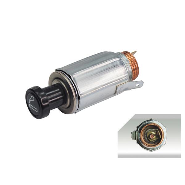 ESQ6103 Silver universal car cigarette ligter DC12V Plug & Socket sets