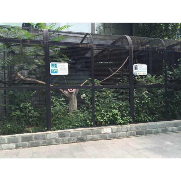 zoo aviary mesh weld mesh and flexible rope mesh