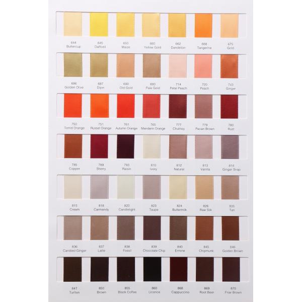 MSD Polyester Satin Ribbon Double Face Single Face Width 3/16 100% Polyester Direct